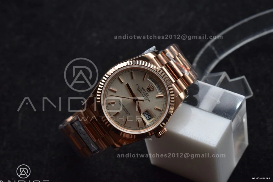 V5 DayDate Best (Gain FastDry 904L Edition 670 Steel QF Bracelet Silver vr3255 RG Weight) President Dial 36 on 0217